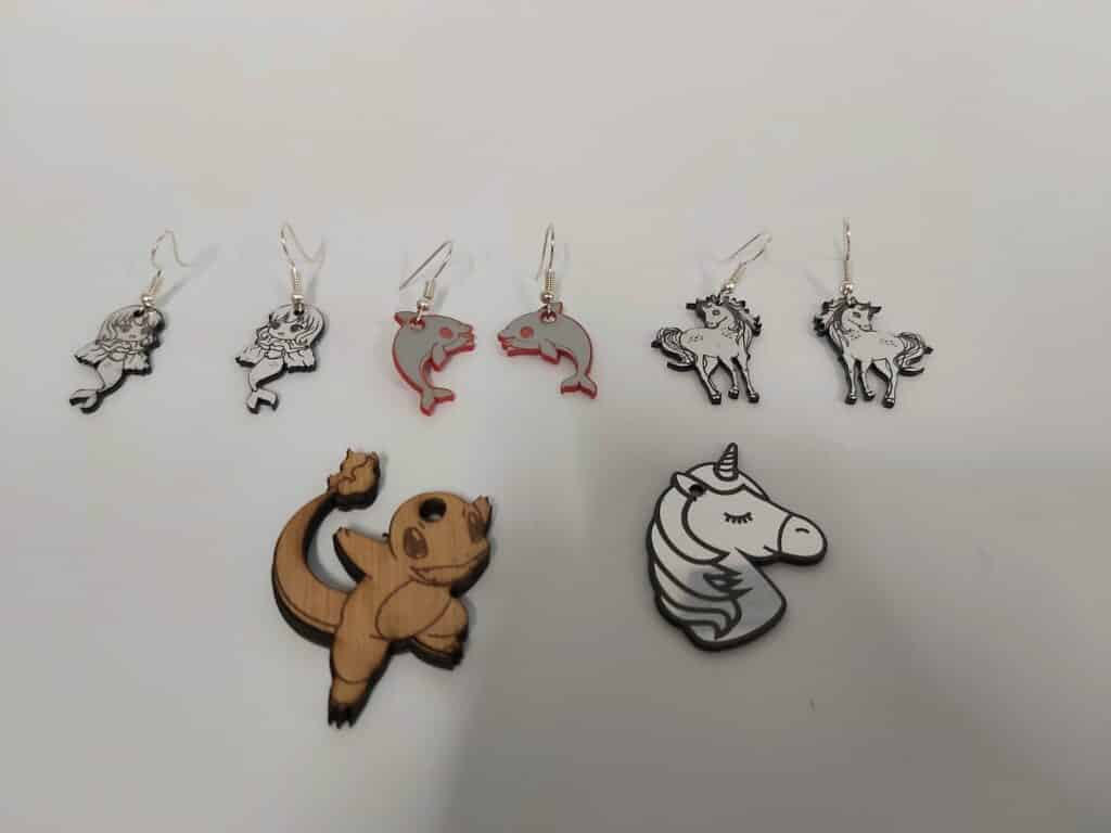 Créer ses propres boucles d’oreilles avec la découpeuse laser